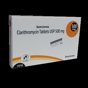 CLARITHROMYCIN TABLET 500MG (SAMJONES)