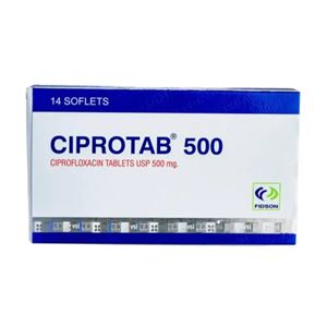 CIPROTAB TABLET BY 14